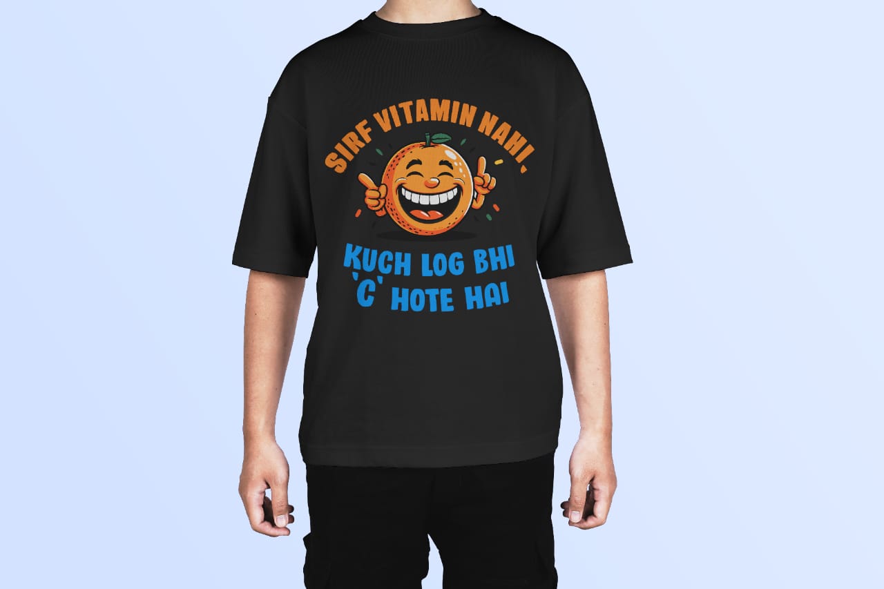 Vitamin C Funny Graphic T-Shirt